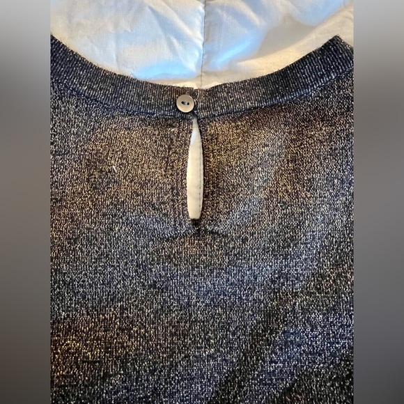 NWT Worthington black and metallic gold sleeveless top. Women’s size XL. - Picture 3 of 8